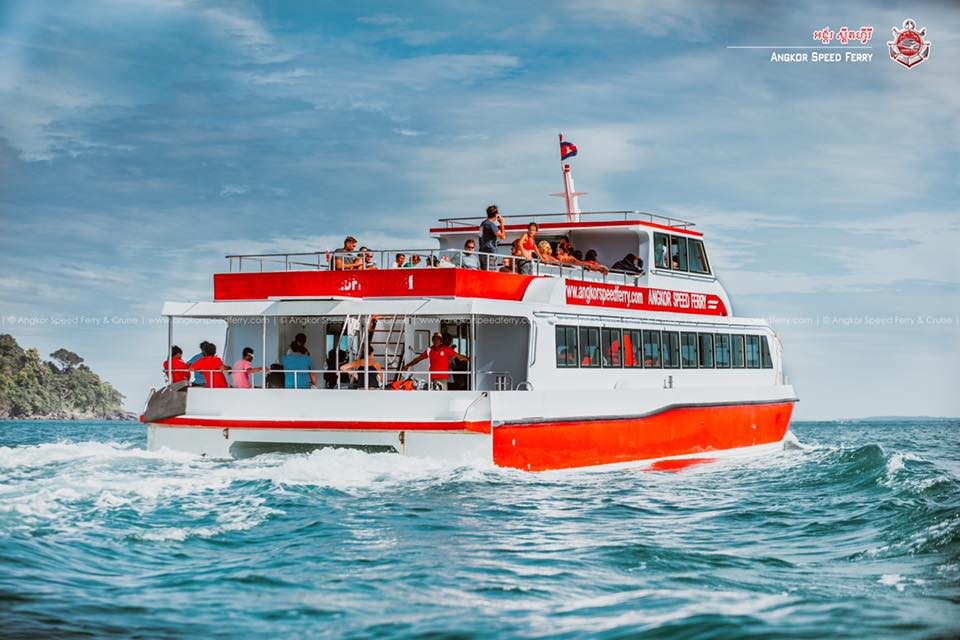 Tour du lịch đảo Koh Rong bằng du thuyền Angkor Speed Ferry